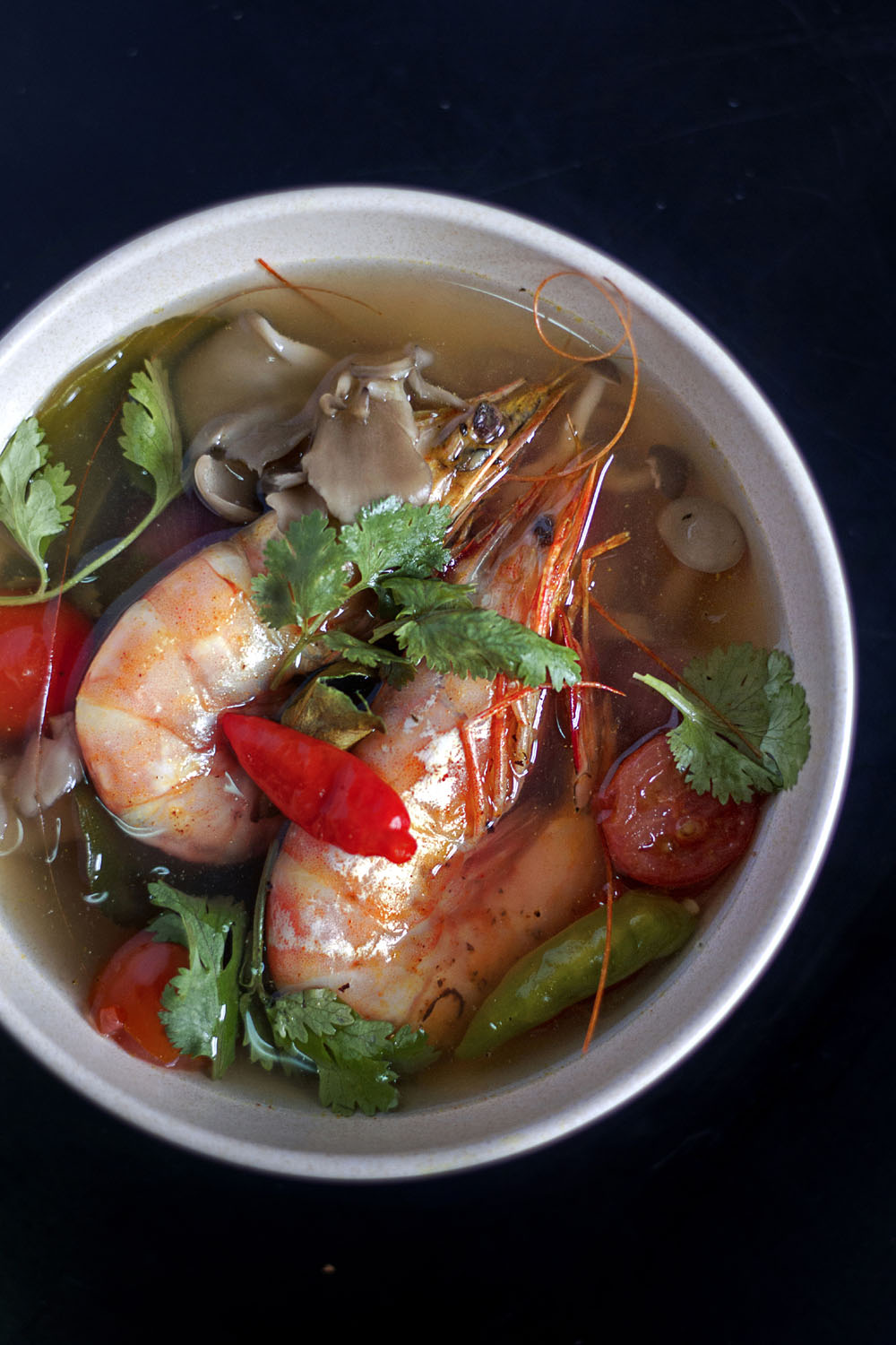 Weekend Kitchen: Tom Yam Soup and Lemongrass Grilled Prawn