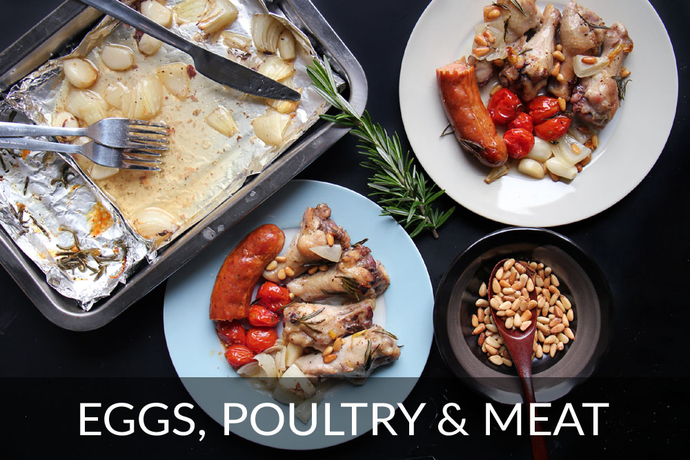 Eggs, Poultry & Meat